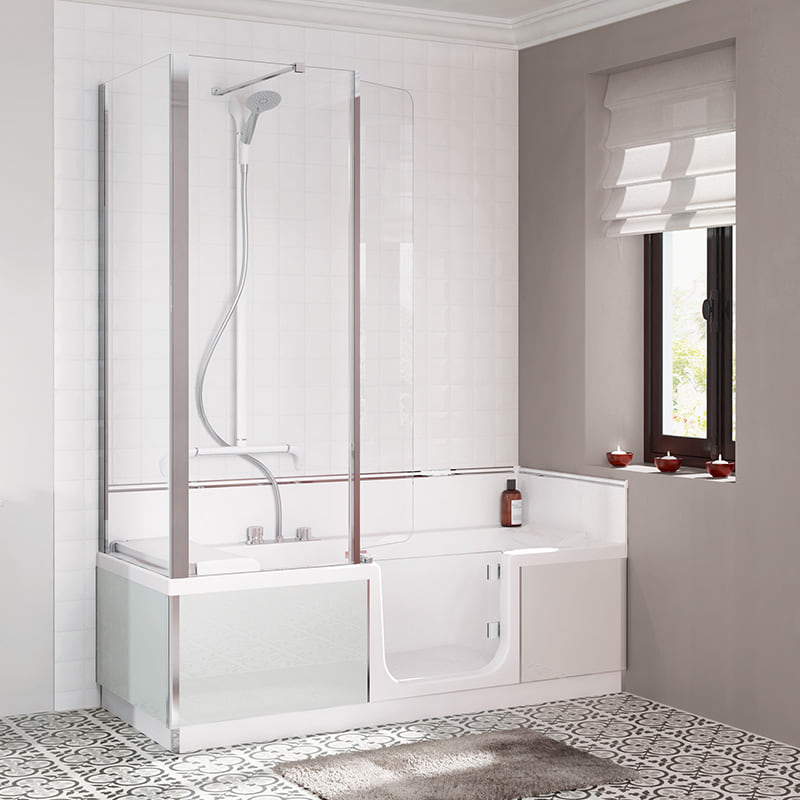 Kineduo shower bath